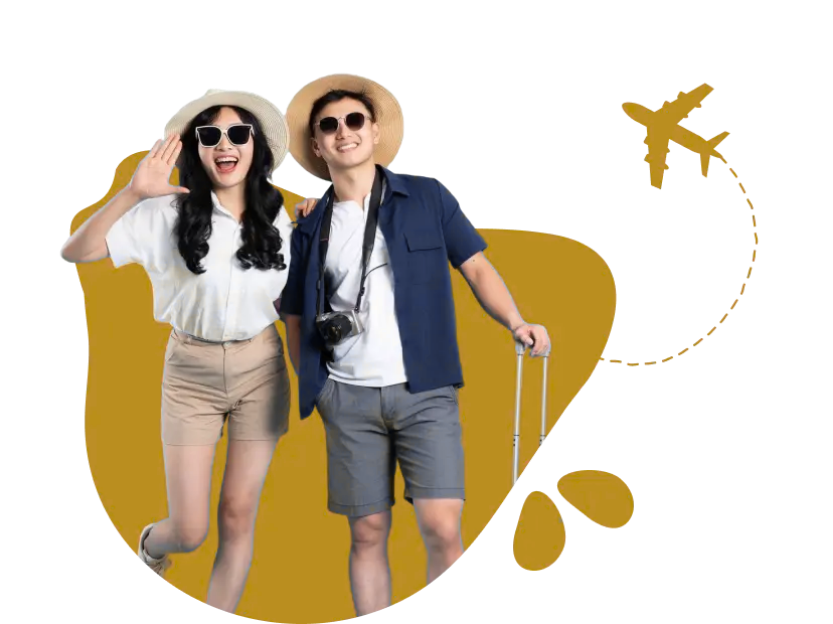 Car interior night drive